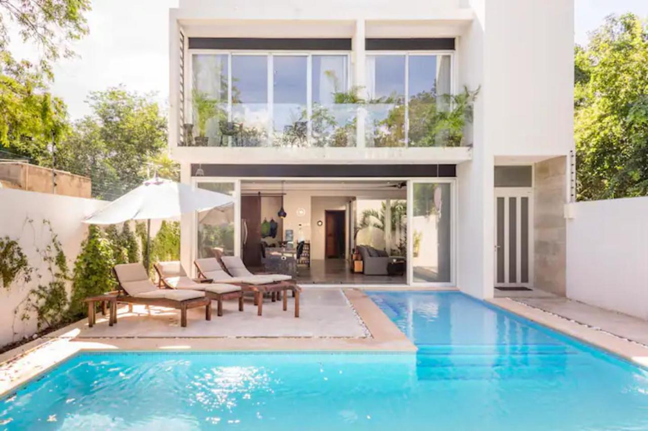 فيلا Casa Cuatro Vientos تولوم المظهر الخارجي الصورة